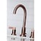 Fauceture FSC892NDLAC NuvoFusion Widespread Bathroom Faucet, Antique Copper FSC892NDLAC - alternate 3